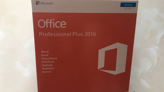 Multi casa de Microsoft Office 2016 da língua e cartão do negócio DVD