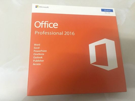 Software informático Microsoft Office genuíno 2016 profissional