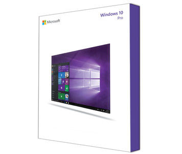 Retalho imediato da entrega que embala o profissional de Microsoft Windows 10