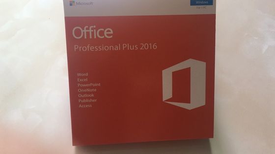 Profissional inglês de Microsoft Office 2016 do PC da versão 1 mais DVD