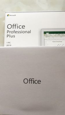 Versão inglesa Microsoft Office 2019 pro mais a embalagem varejo DVD/cartão