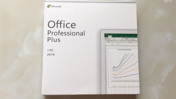 Bloco 1pc chave varejo de Microsoft Office 2019 em linha da ativação de 100% pro